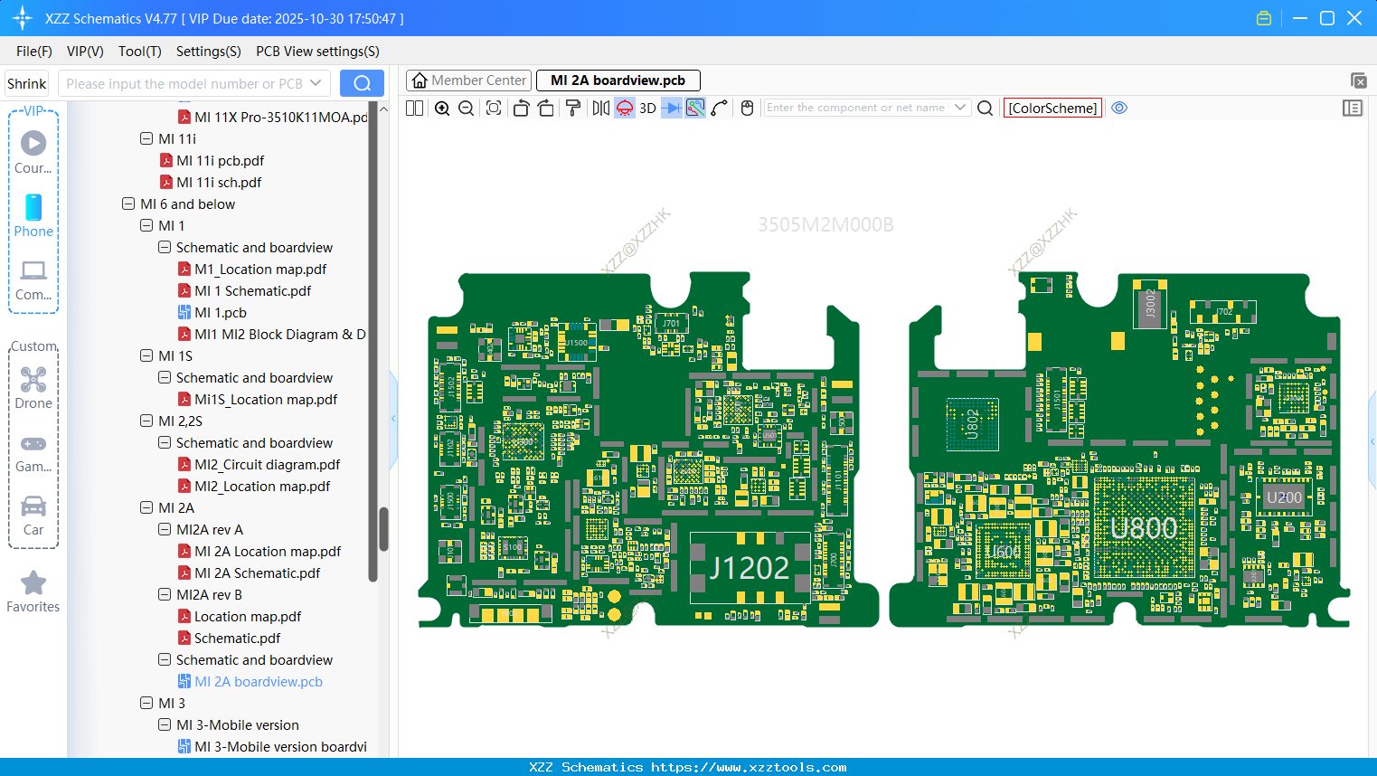 Xiaomi MI 2A Boardview